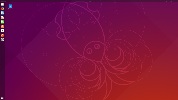 Ubuntu 18.10 bringt neue Icons. Hier im Dock ... (Bild: Ubuntu, Screenshot Golem.de)